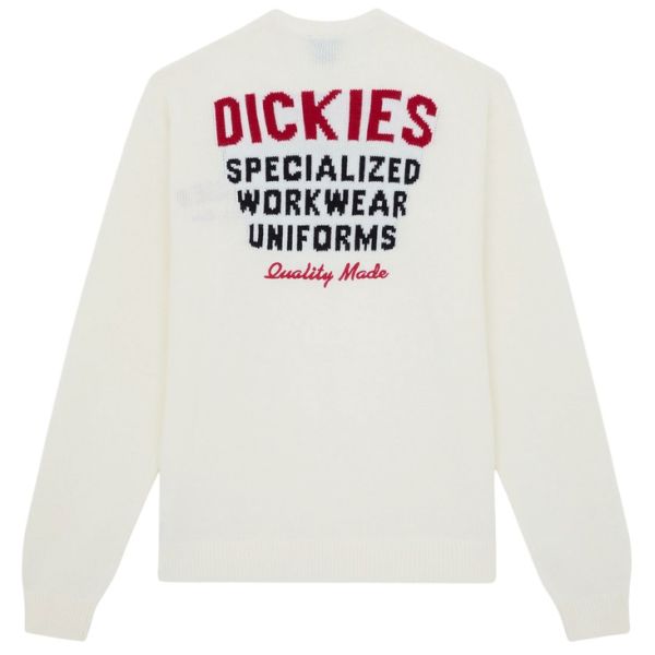 Dickies Uniform Sweater Off White