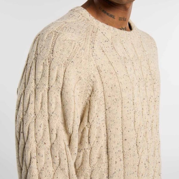 Dickies Vanleer Cable Sweater Beige