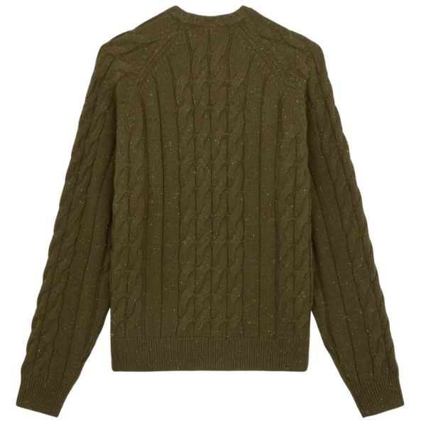 Dickies Vanleer Cable Sweater Donker Groen