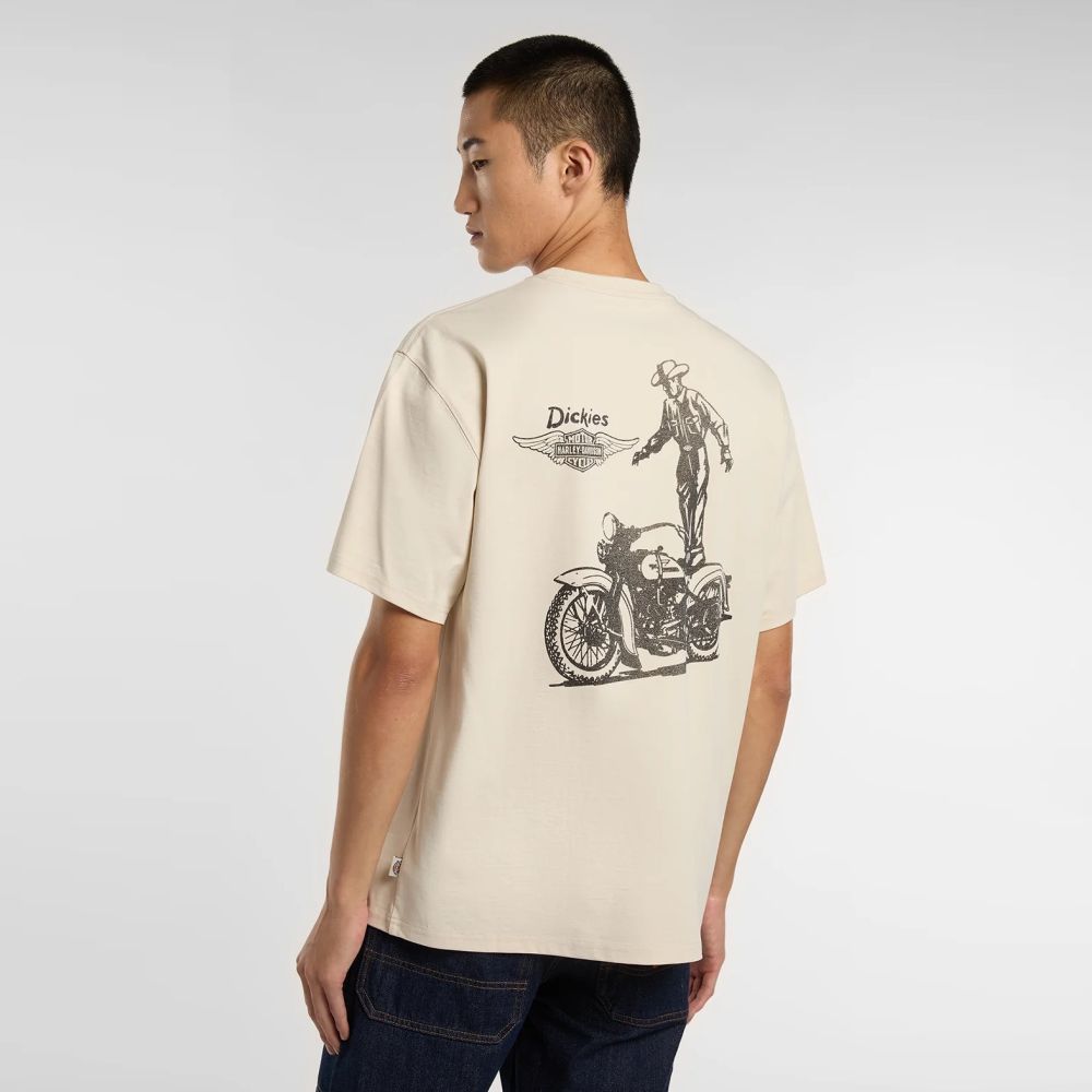 Dickies x Harley-Davidson Graphic T-shirt Off White
