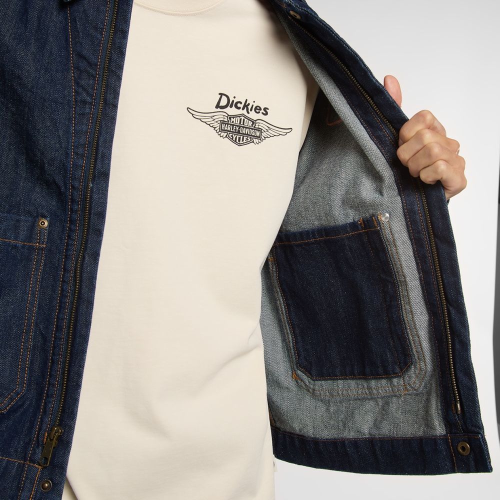 Dickies x Harley-Davidson Spijkerjas Donker Blauw