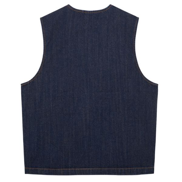 Dickies x Harley-Davidson Denim Vest Donker Blauw