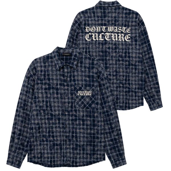 Don’t Waste Culture Levi Overhemd Blauw