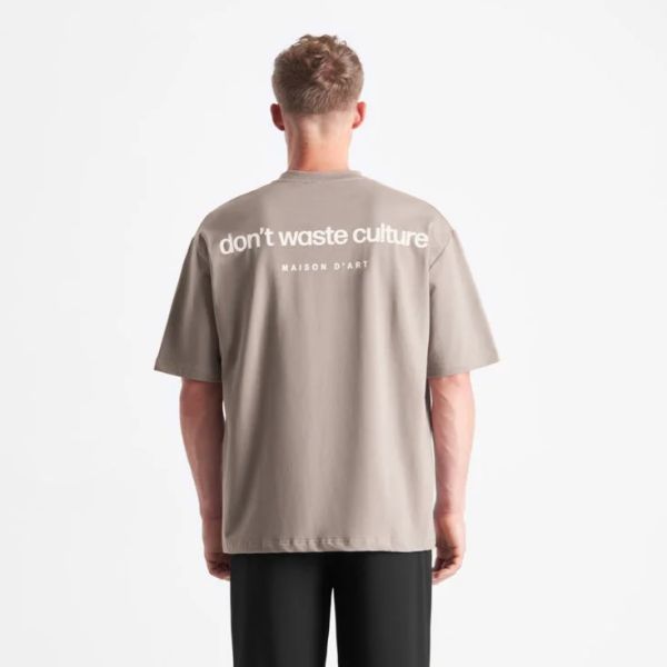 Don't Waste Culture Cleo T-shirt Grijs