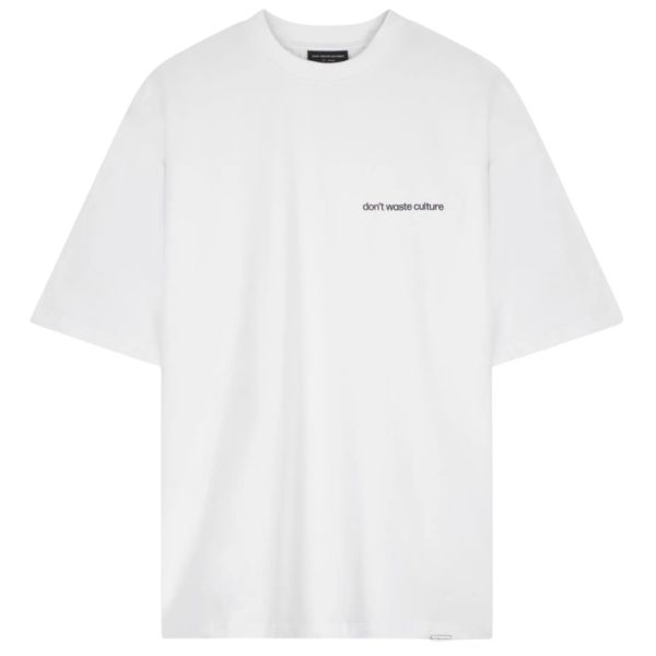 Don't Waste Culture Cleo T-shirt Wit