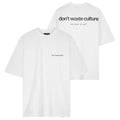 Don't Waste Culture Cleo T-shirt Wit