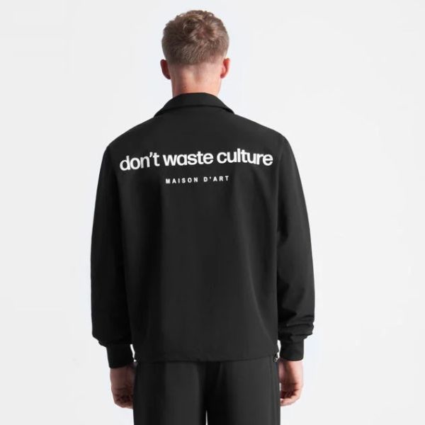 don't waste culture jacke zwart