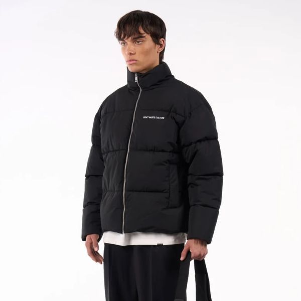 Don't Waste Culture Laore Puffer Zwart