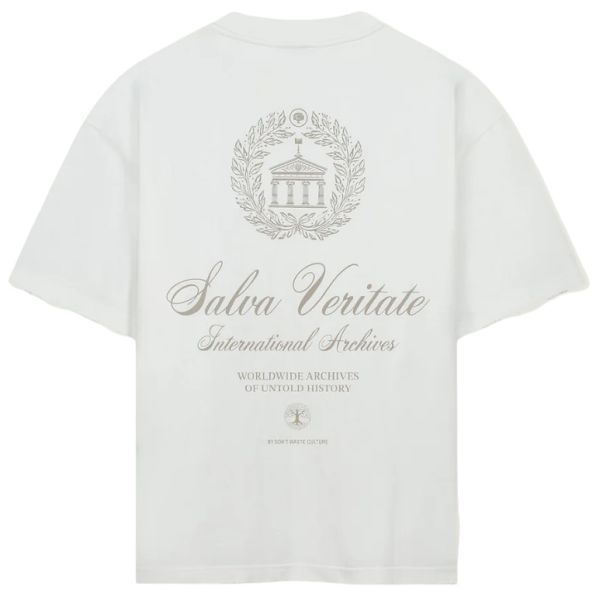 Don't Waste Culture Grant T-shirt Wit