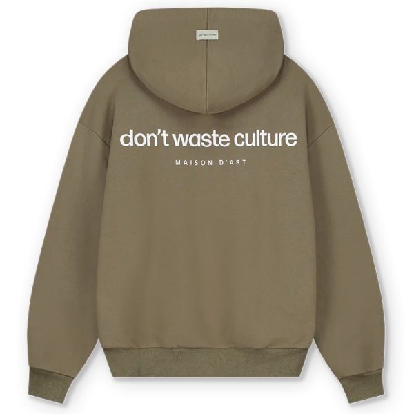 Don't Waste Culture Ray Hoodie Donker Groen