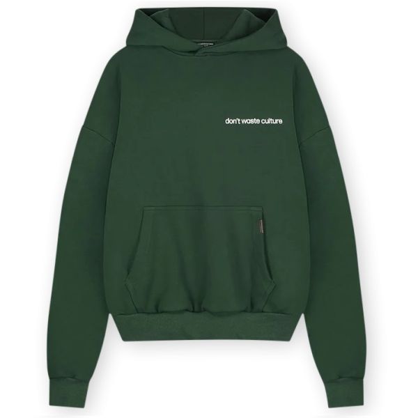 Don't Waste Culture Ray Hoodie Donker Groen