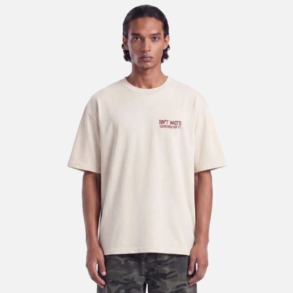 Don’t Waste Culture Jovi T-shirt Beige