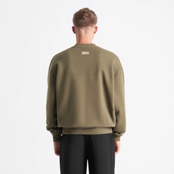 Don't Waste Culture Xavi Sweater Donker Groen
