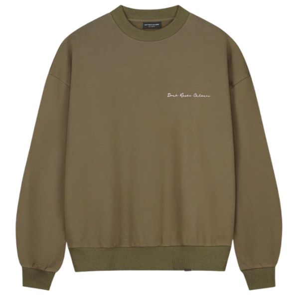 Don't Waste Culture Xavi Sweater Donker Groen