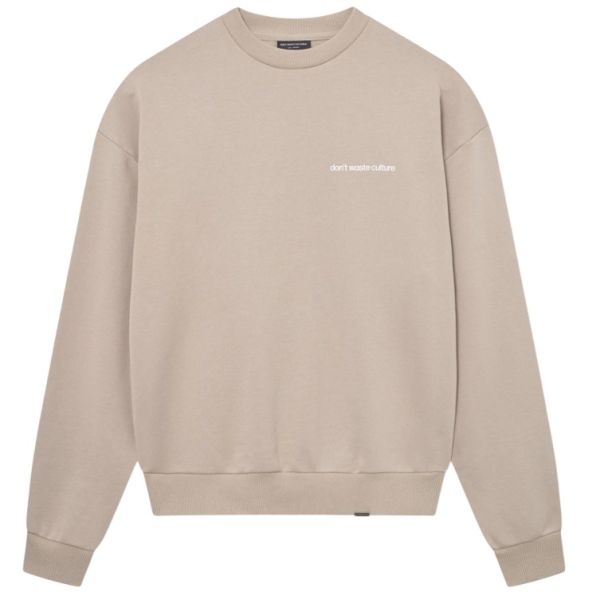 Don't Waste Culture Matt Sweater Beige
