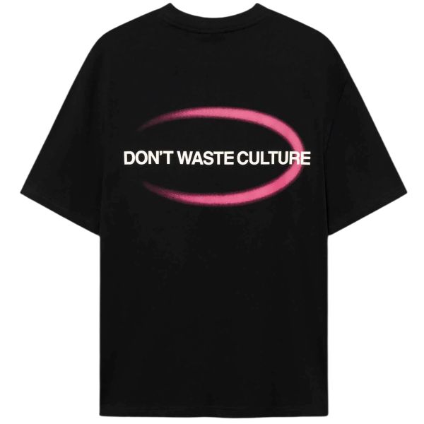 Don’t Waste Culture Lira T-shirt Zwart