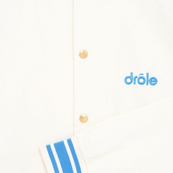 Drôle De Monsieur Après-Sport Vest Off White