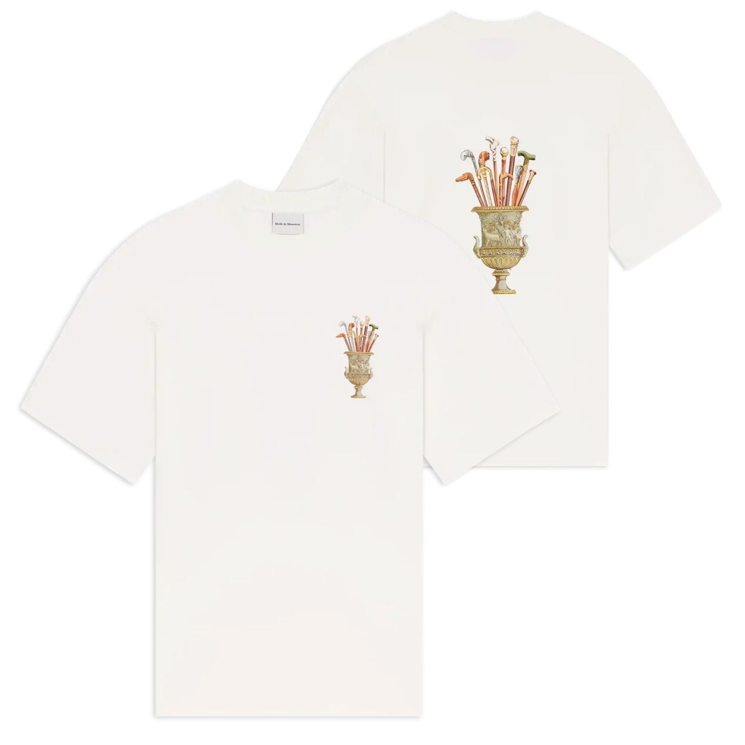 Drôle De Monsieur Cannes T-shirt Off White