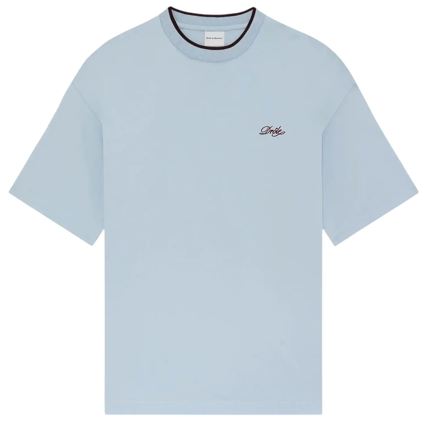 Drôle De Monsieur Drôle Belissima T-shirt Licht Blauw