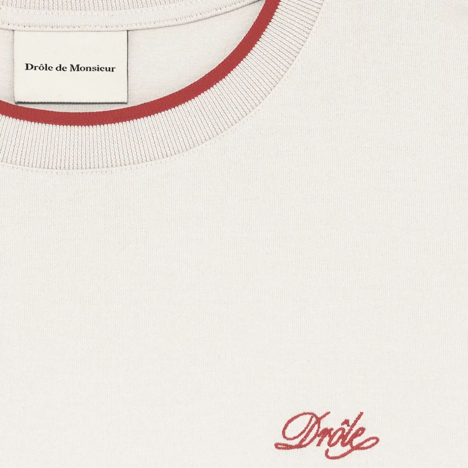 Drôle De Monsieur Drôle Belissima T-shirt Off White
