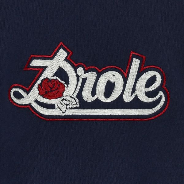 Drôle De Monsieur Drôle Rose Sweater Navy