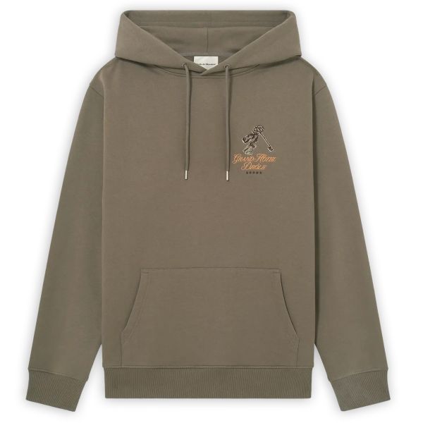 Drôle De Monsieur Grand Hôtel Hoodie Bruin