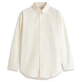 Drôle De Monsieur La Chemise Oxford Overhemd Wit