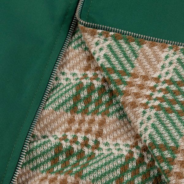 Drôle De Monsieur Le Teddy Reversible Vest Groen