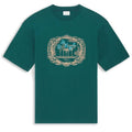 Drôle De Monsieur Plateau T-shirt Donker Groen