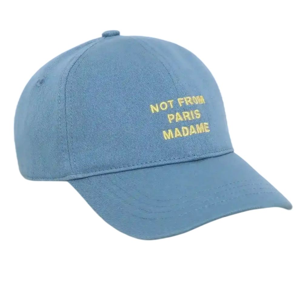 Drôle De Monsieur Slogan Cap Blauw