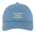 Drôle De Monsieur Slogan Cap Blauw