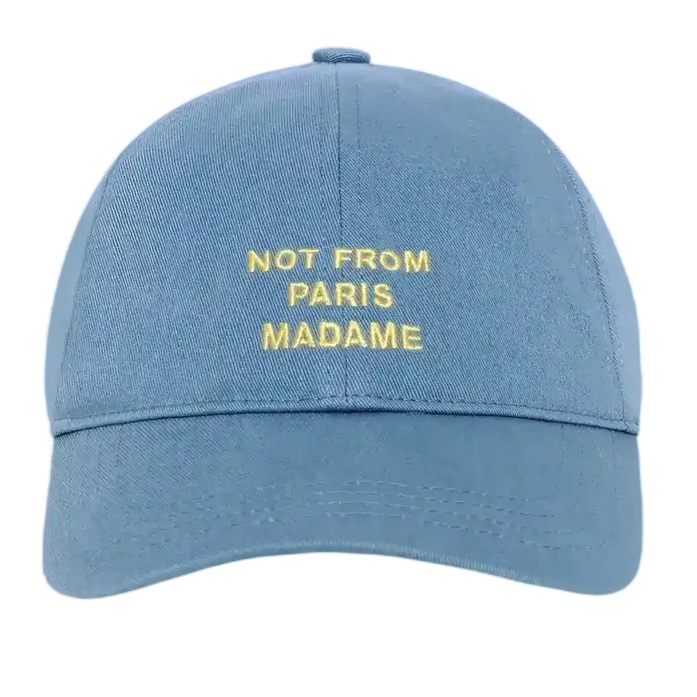 Drôle De Monsieur Slogan Cap Blauw