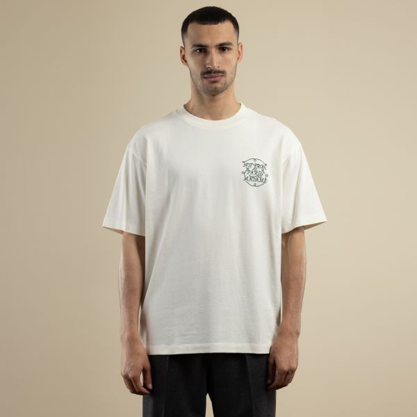 Drôle De Monsieur Slogan Tresses T-shirt Off White