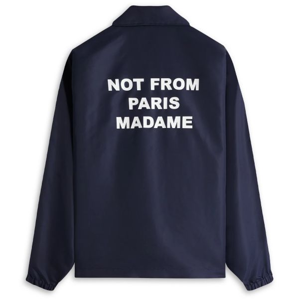 Drôle De Monsieur Slogan Vest Navy