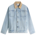 Drôle De Monsieur Spijkerjas Blauw