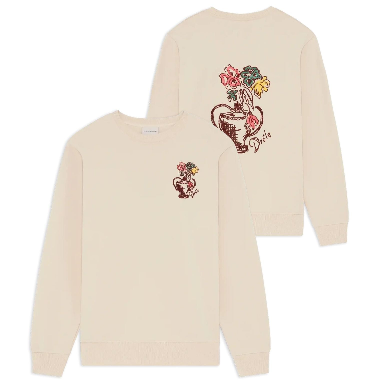 Drôle De Monsieur Vase Havana Sweater Beige