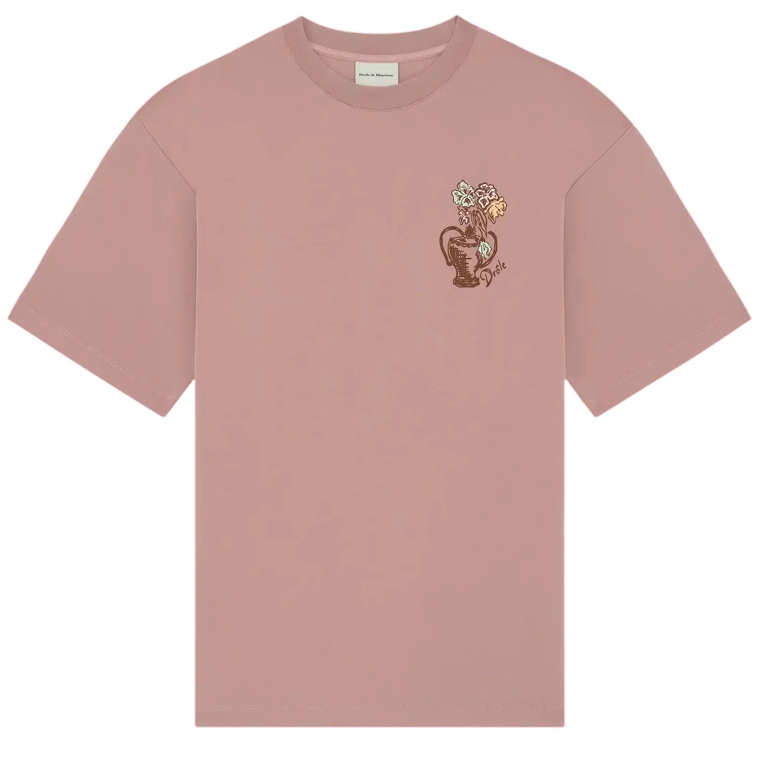 Drôle De Monsieur Vase Havana T-shirt Roze