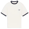 Drôle De Monsieur Contrasted Slogan T-shirt Wit