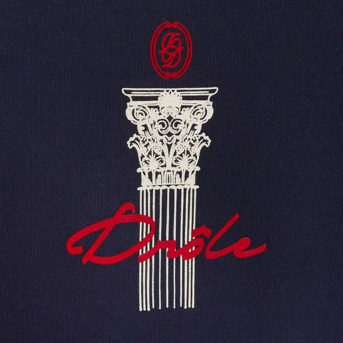 Drôle De Monsieur Drôle Column Sweater Navy
