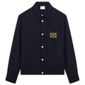 Drôle De Monsieur Elasticated Hem Overhemd Navy