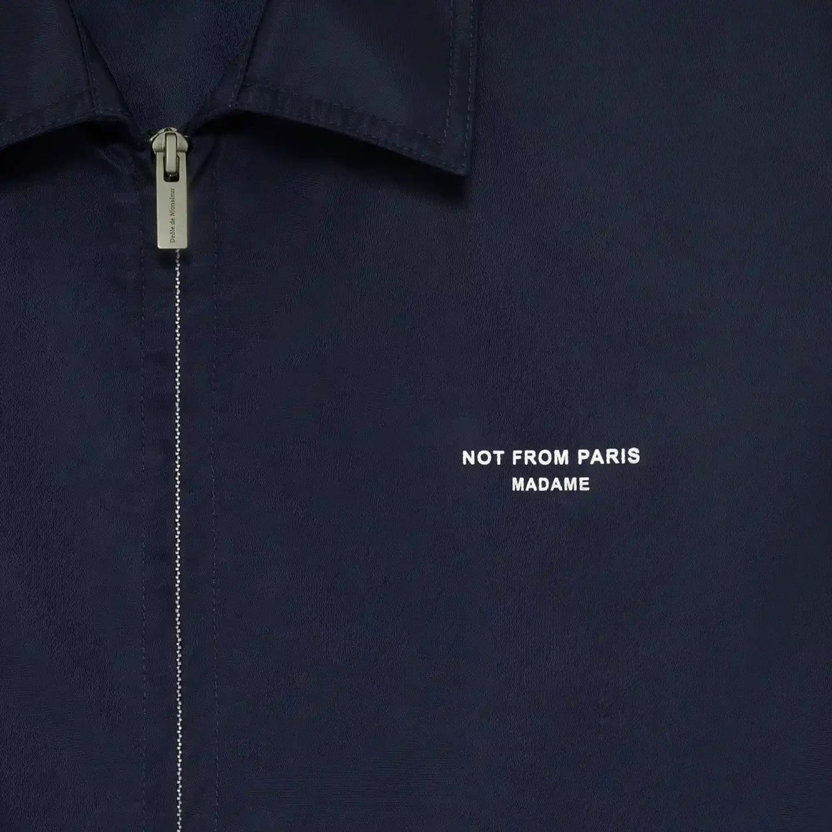 Drôle De Monsieur Nylon Slogan Jack Navy