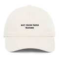 Drôle De Monsieur Slogan Cap Wit