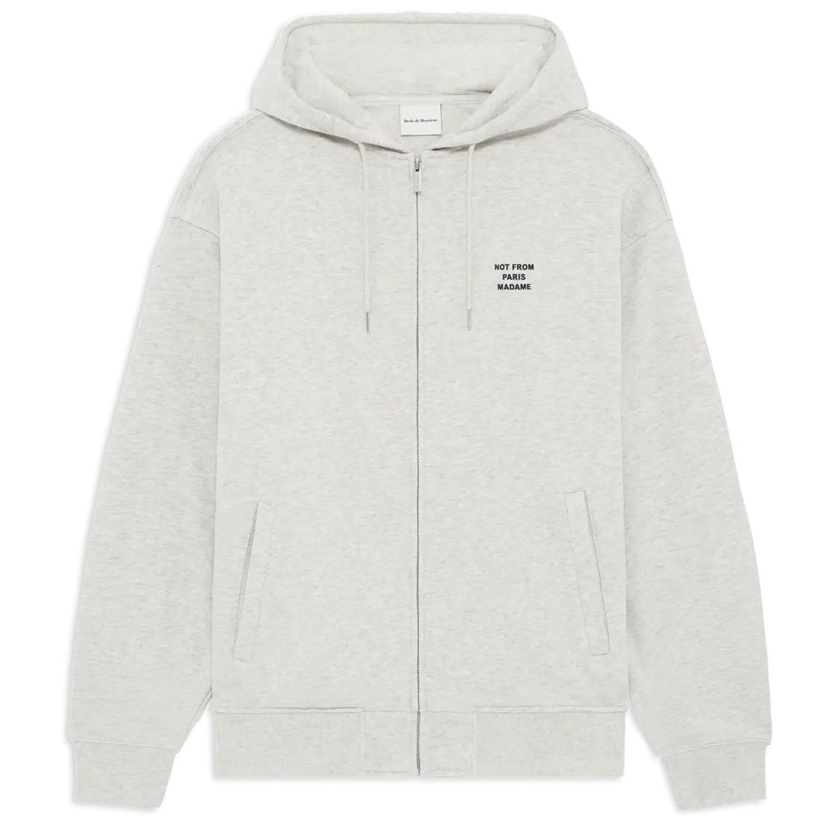 Drôle De Monsieur Slogan Vest Grijs