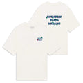 Drôle De Monsieur Vine Embroidered Slogan T-shirt Off White