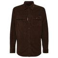 Dsquared2 Corduroy Overshirt Bruin