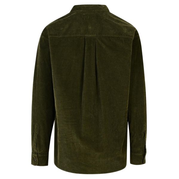 Dsquared2 Corduroy Overshirt Donker Groen