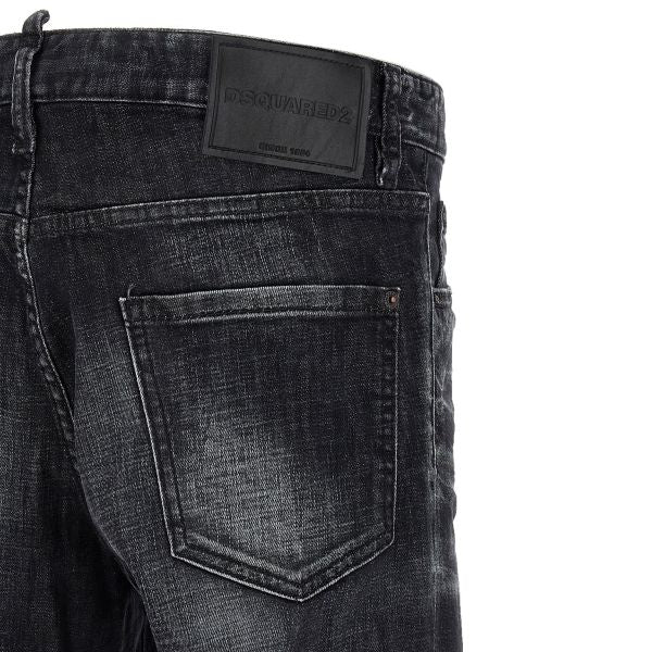 Dsquared2 Distressed Jeans Zwart