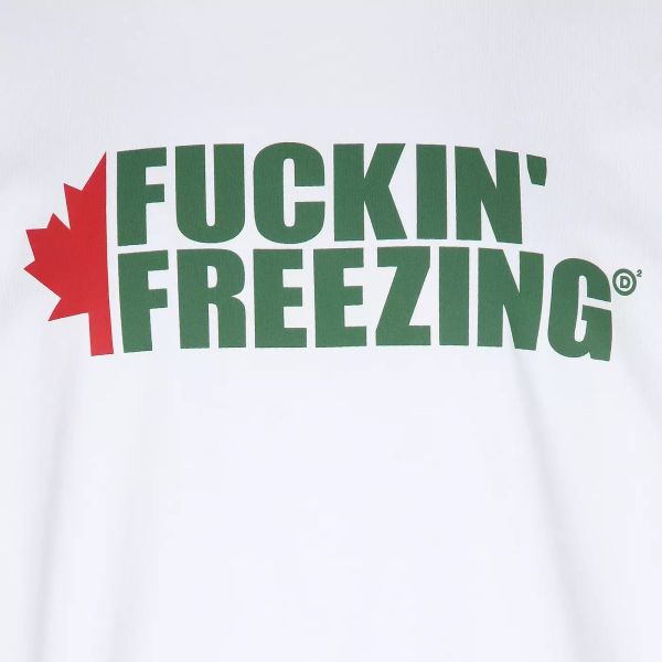Dsquared2 Freezing T-shirt Wit