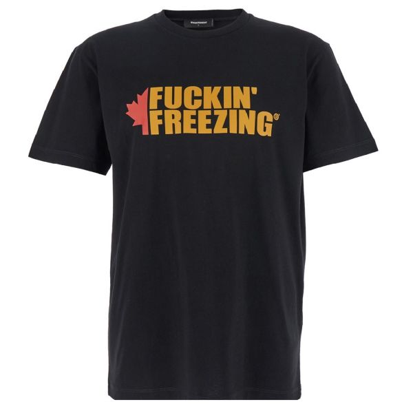 Dsquared2 Freezing T-shirt Zwart