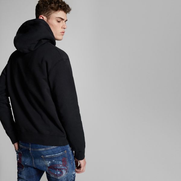 Dsquared2 Icon Hoodie Zwart